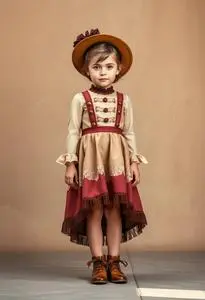 Child Crossdresser Costume face swap