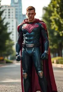Reeve Christopher Superhero face swap