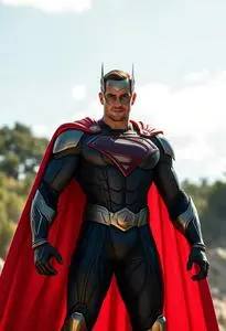Reign Supermen Superhero face swap