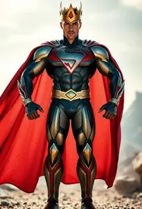 Reign Supermen Superhero face swap