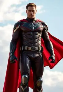 Reeve Christopher Superhero face swap