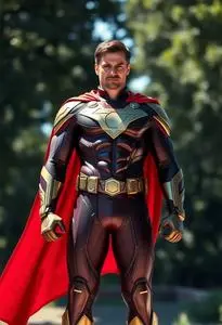 Reeve Christopher Superhero face swap