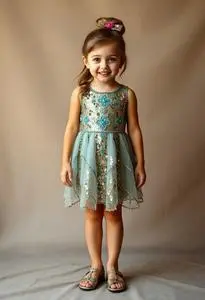 green emerald velvet dress Hannah Montana Mini Small main image 1