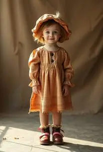 Child Raggedy Andy Costume Toddler face swap