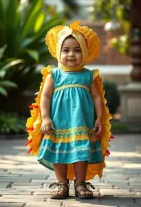 Child Terrific Taco Toddler Costume face swap