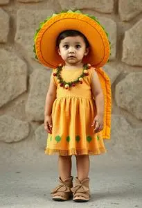 Child Terrific Taco Toddler Costume face swap