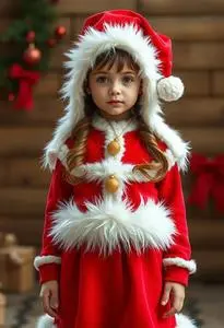Born Christmas Outfit Costume face swap