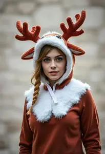 Clarice Rudolph Costume face swap