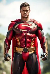 Superbman Superhero face swap