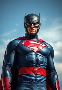 Superbman Superhero face swap