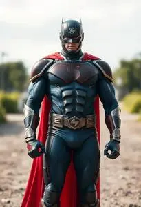Superbman Superhero face swap