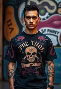 Funny Tattoo Shirts face swap
