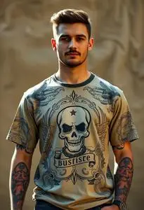 Funny Tattoo Shirts face swap