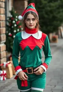 chinese dress ladies Amazon.com: Hillban 3 Pcs Christmas Elf Costume Set Women Short Sleeve Christmas  Dress Thigh High Socks Santa Hat(Small,Apron) : Clothing, Shoes & Jewelry main image 0
