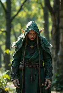Mystic Elf Costume face swap