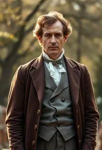 Charles Dickens Attire face swap