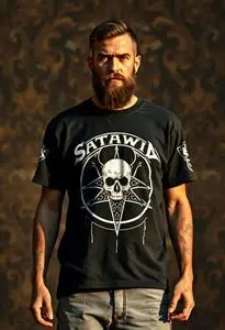 Satanic Shirt Funny face swap