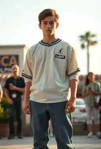 Benny Jet Rodriguez Costume face swap