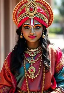Radha Krishna Costume