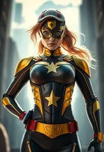 Supergirls Superhero face swap