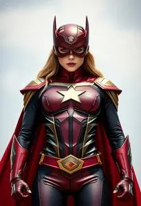 Supergirls Superhero face swap