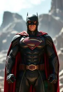 Whatever Happened Caped Crusader Superhero face swap