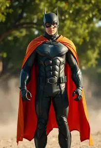 Whatever Happened Caped Crusader Superhero face swap