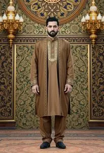 Afghani Suit face swap