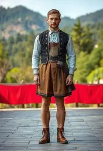 Austrian National Costume Male face swap