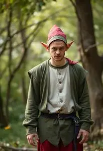 Angry Elf Costume face swap