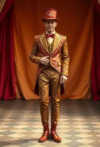 Circus Announcer Costume face swap