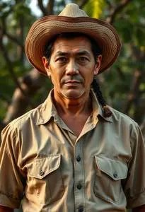 Adult Safari Costume face swap