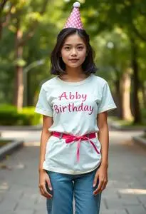 Abby Cadabby Birthday Outfit face swap