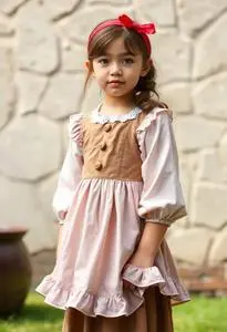 Alices Bakery Toddler Rosa Classic Costume face swap