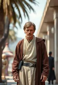 Bespin Luke Costume face swap