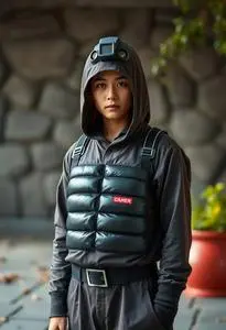 Bomb Costume Adult face swap