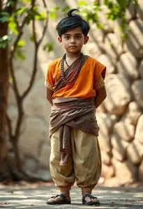 Chota Bheem Adult Costume face swap