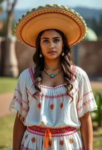 Cinco Mayo Themed Party Outfit face swap
