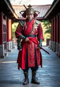 Cosplay Katana Male Fancy Dress face swap