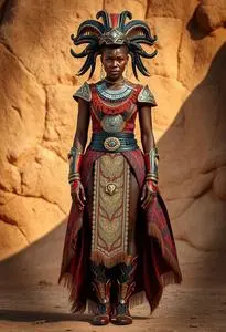 Dora Milaje Costume face swap