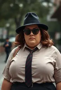 Gangster Moll Costume Plus Size face swap