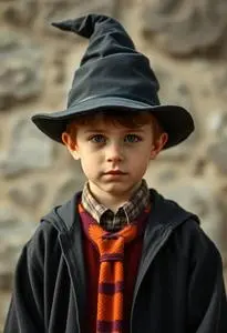 Hogwarts Student Wizard Kid Costume Hat