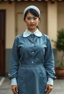 Housekeeper Costume face swap