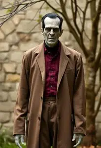 Herman Munster Costume face swap