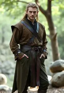 Male Elven Cosplay Fancy Dress face swap