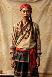 Kalinga Traditional Costume face swap