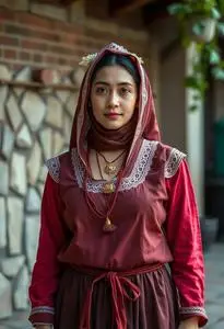 Maria Sound Music Costume face swap