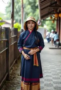 Nang Thailand Costume face swap