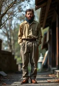 Moleskin Trousers Costume face swap