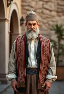 Mordechai Costume Purim face swap
